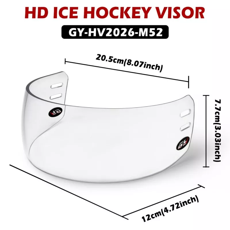 Επίσημη κυκλοφορία GYHOCKEY: 2026 HD Ice Hockey Visor Series τώρα διαθέσιμη παγκοσμίως