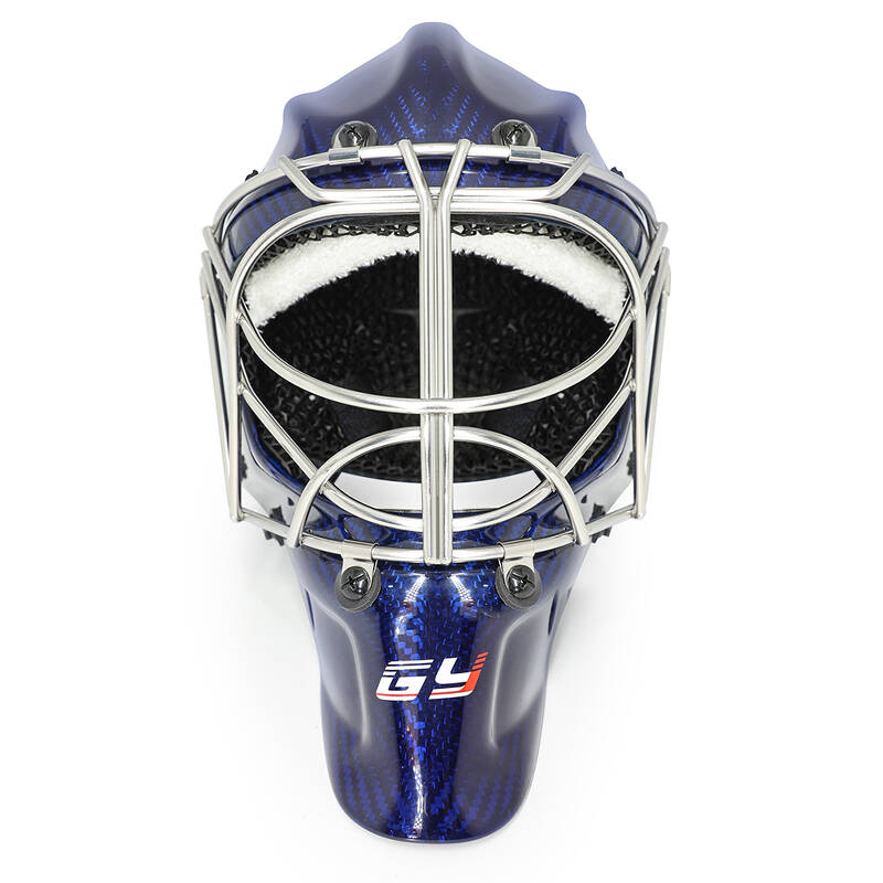 Κράνος Goalie Senior Pro Hockey με 3D τυπωμένη επένδυση Cat Eye: Προστασία υψηλής απόδοσης