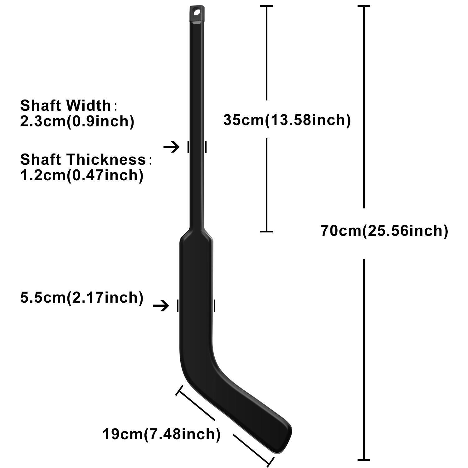 Youth Fiberglass Mini Goalie Stick για χόκεϊ επί πάγου - Κορυφαία επιλογή για νεαρούς τερματοφύλακες